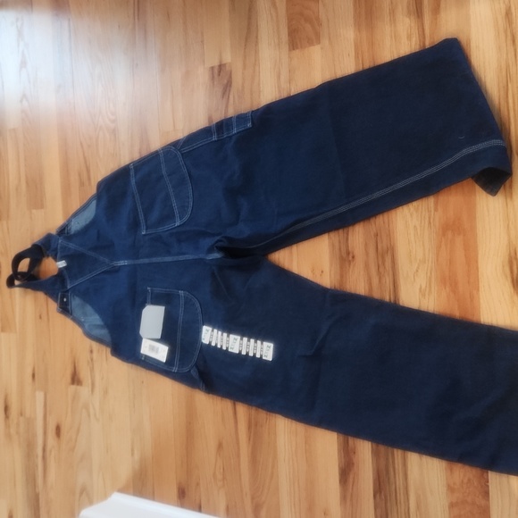 Key imperial Jeans Nwt Vintage Key Imperial Rigid Denim Overalls
